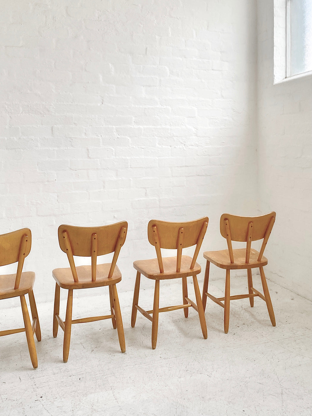 Swedish Spoke-back Dining Chairs
