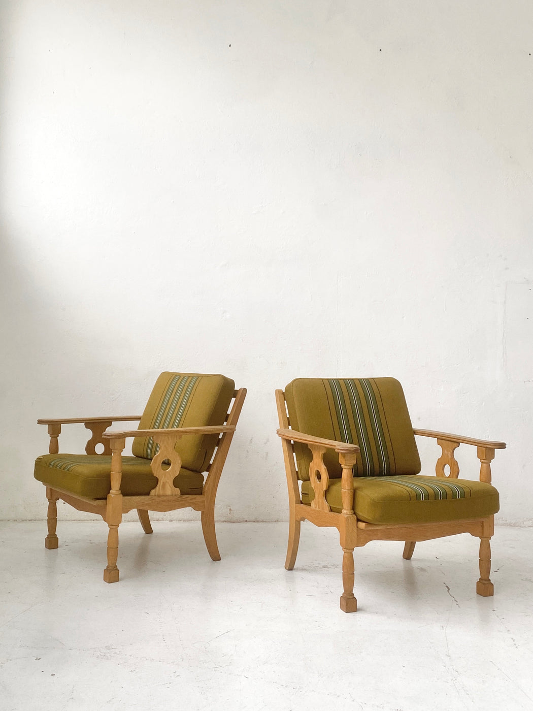 Pair of Danish 'Folk' Chairs