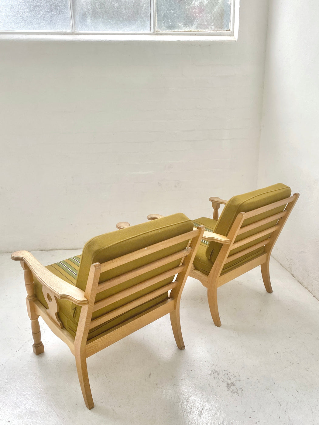 Pair of Danish 'Folk' Chairs