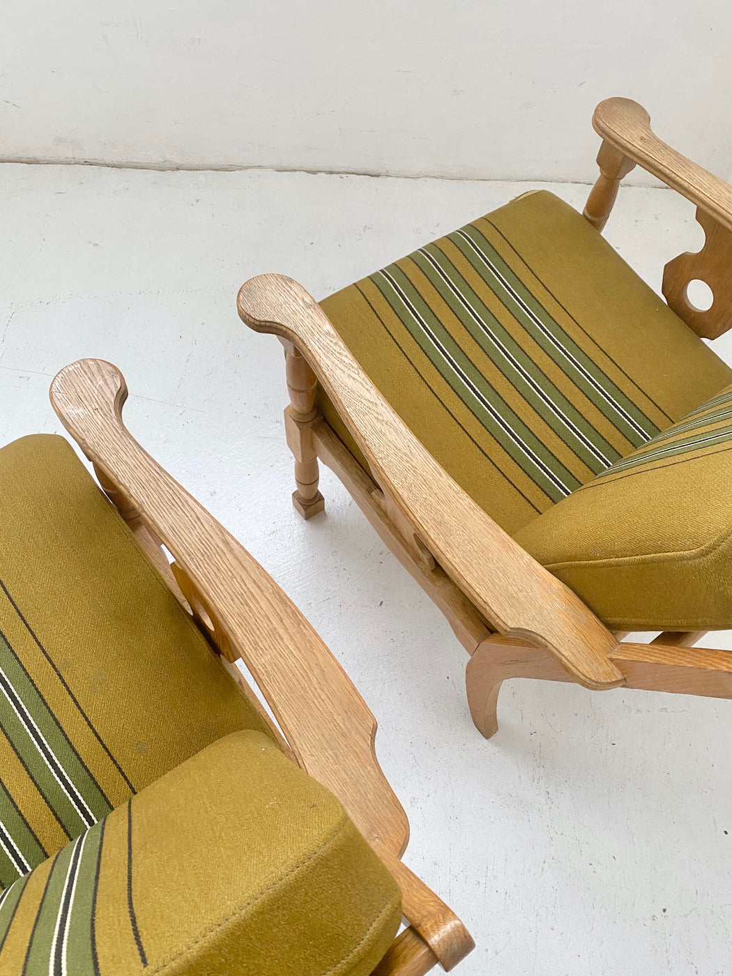 Pair of Danish 'Folk' Chairs