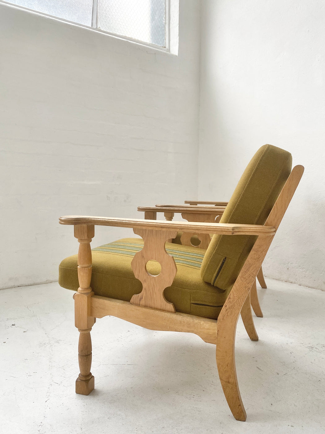 Pair of Danish 'Folk' Chairs