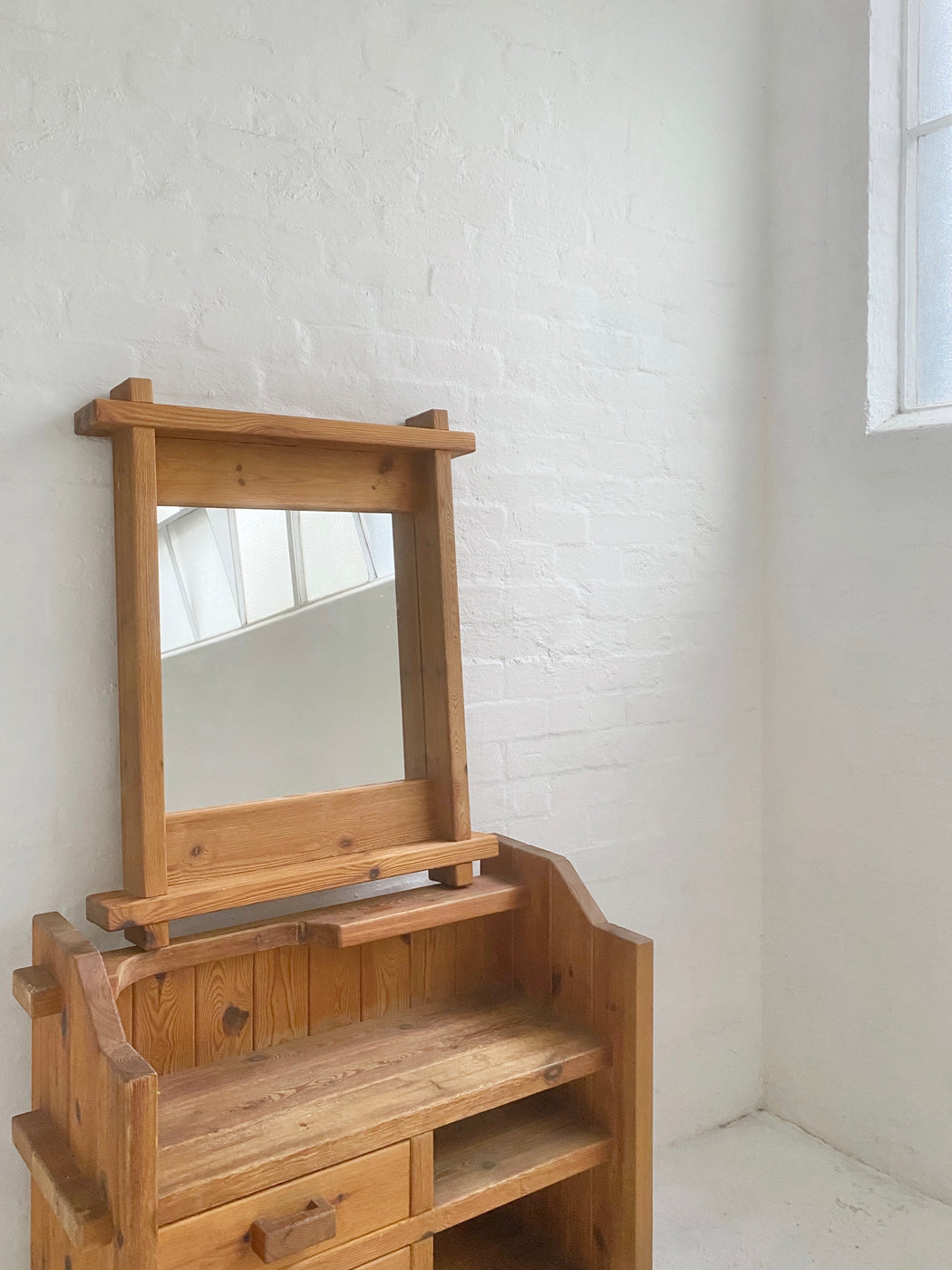 Danish Entry Dresser & Mirror