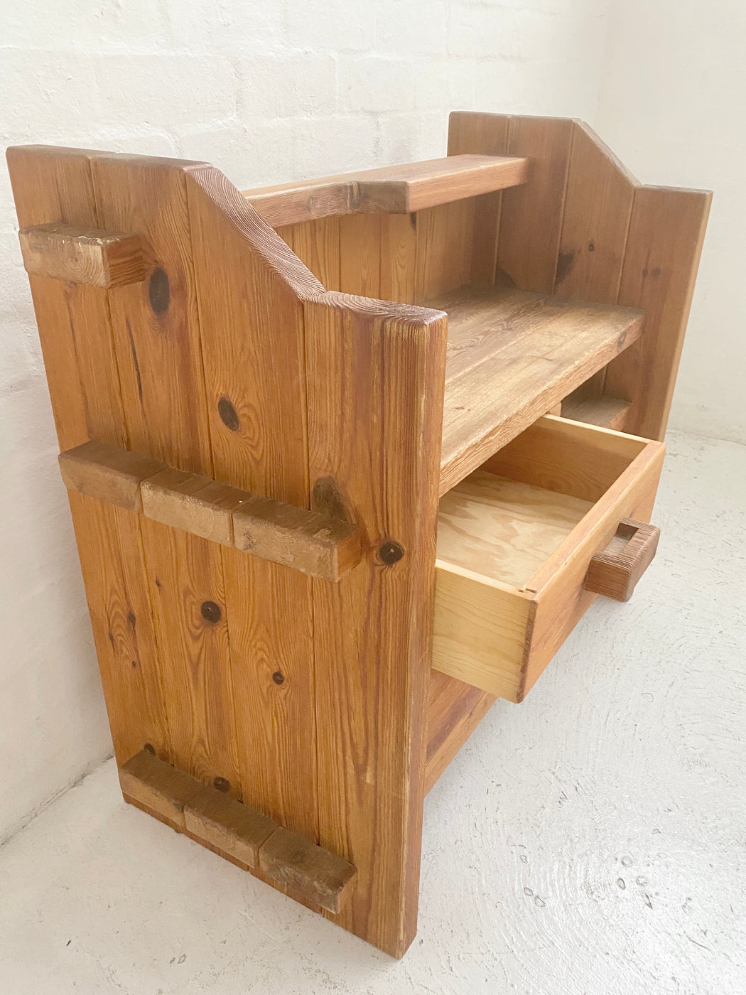 Danish Entry Dresser & Mirror
