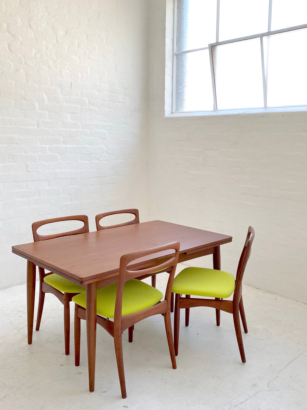 Danish Teak Extension Dining Table