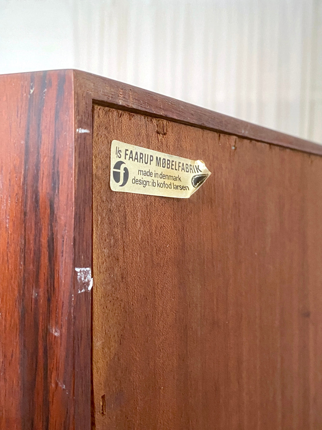 Ib Kofod Larsen Rosewood Wall Unit