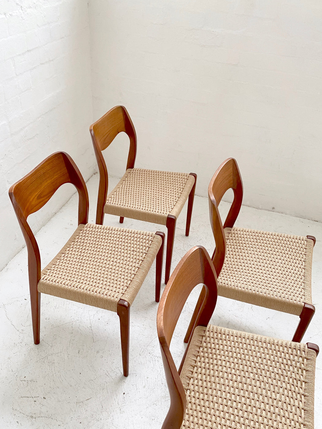 Niels Møller 'Model 71' Chairs