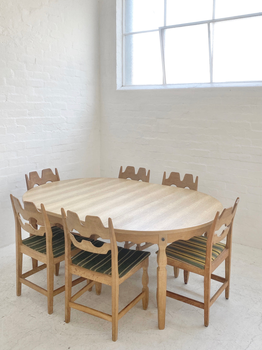 Henning Kjærnulf Oak Dining Table
