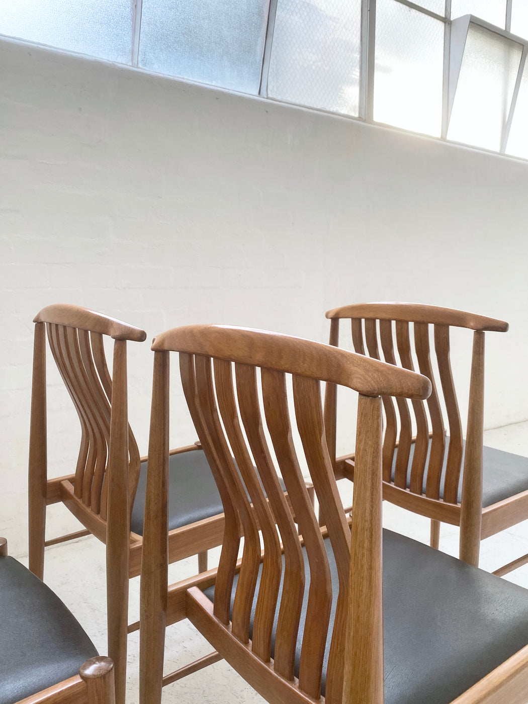 Set of Six Dario Zoureff Dining Chairs
