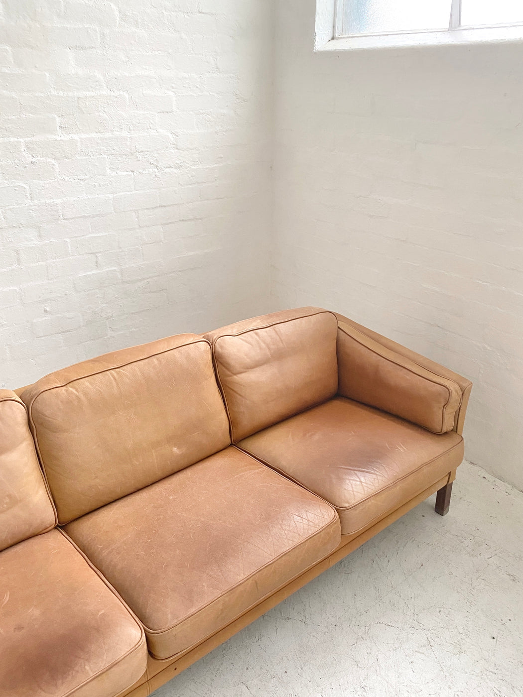 Mogens Hansen Leather Sofa