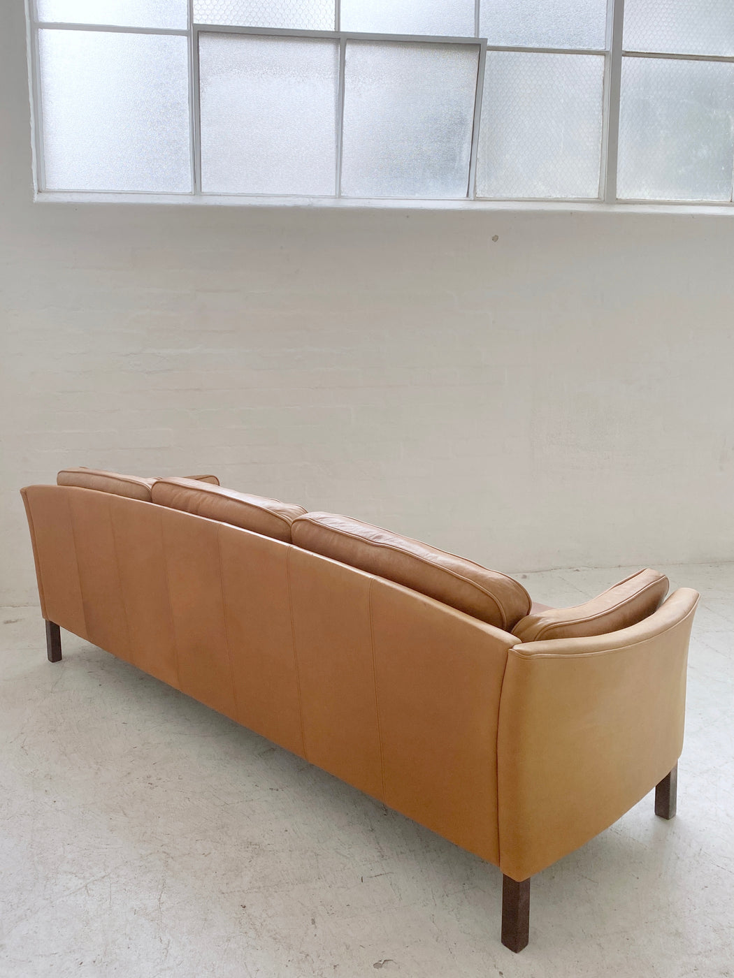 Mogens Hansen Leather Sofa