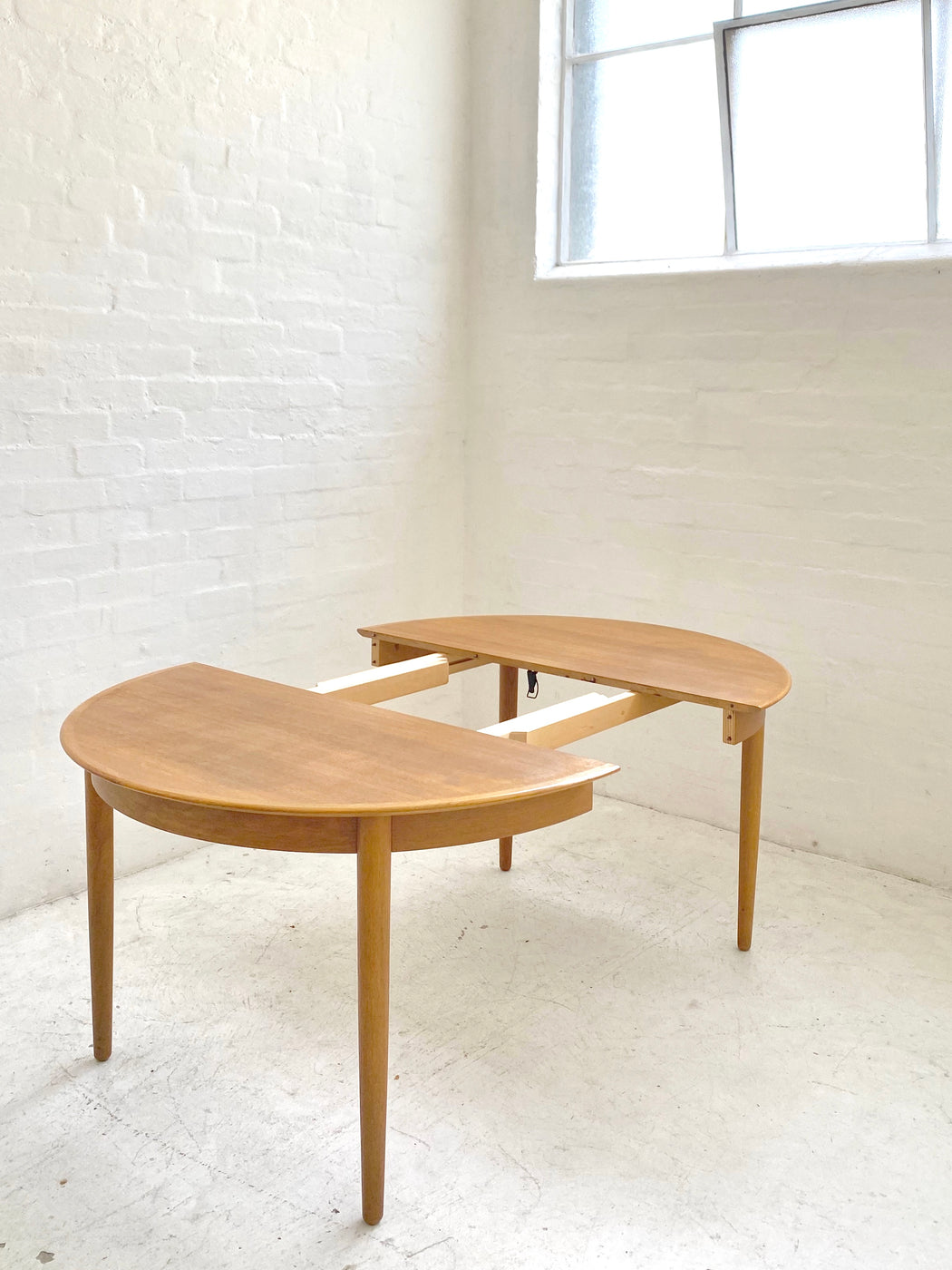 Danish Circular Oak Dining Table