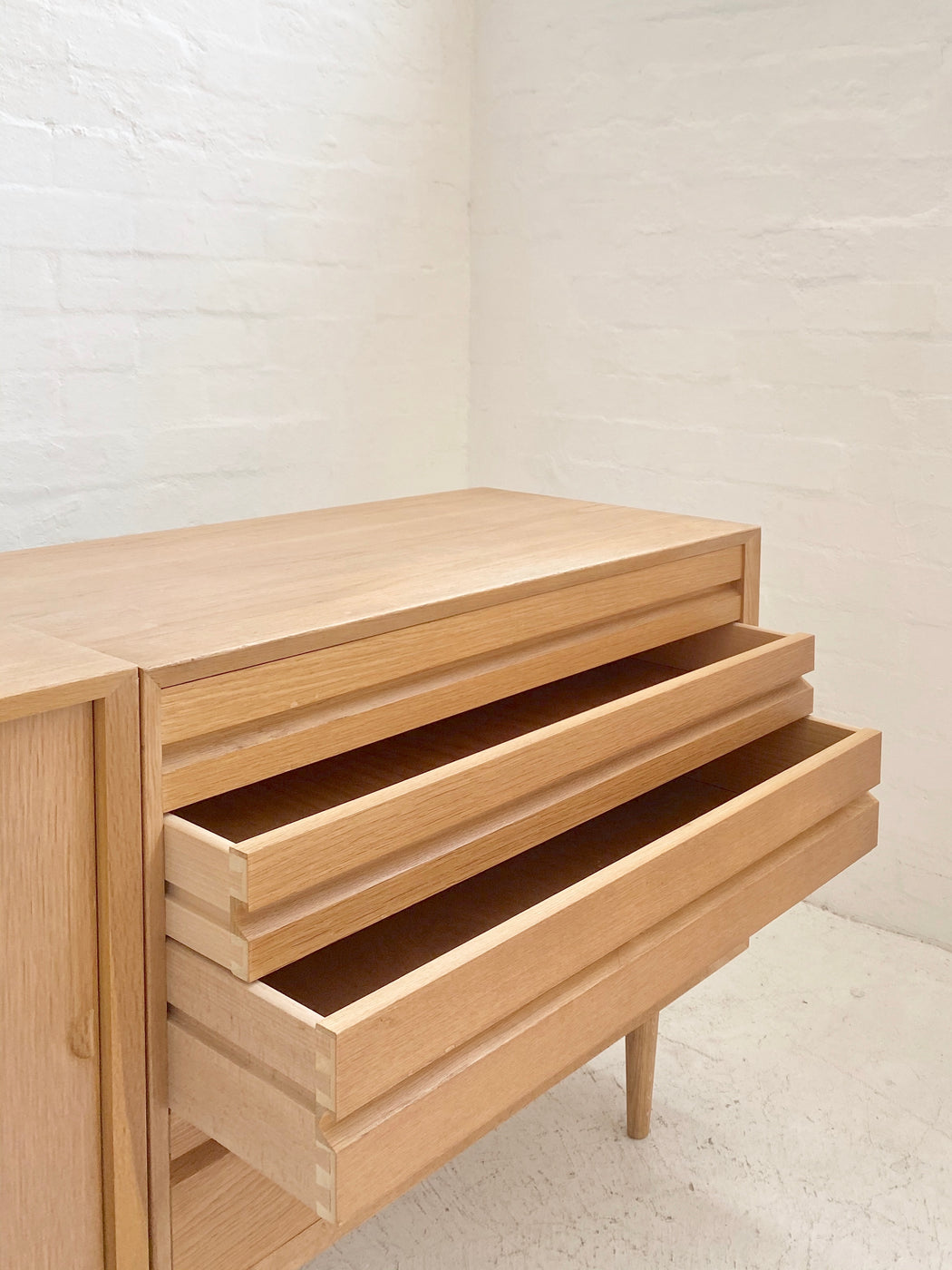Kai Kristiansen Oak Cabinets