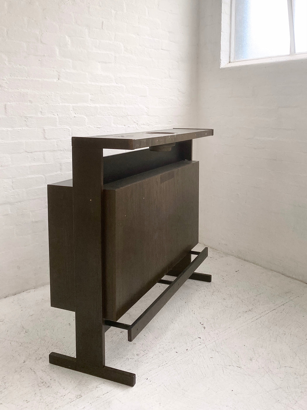Danish Dark Oak Bar