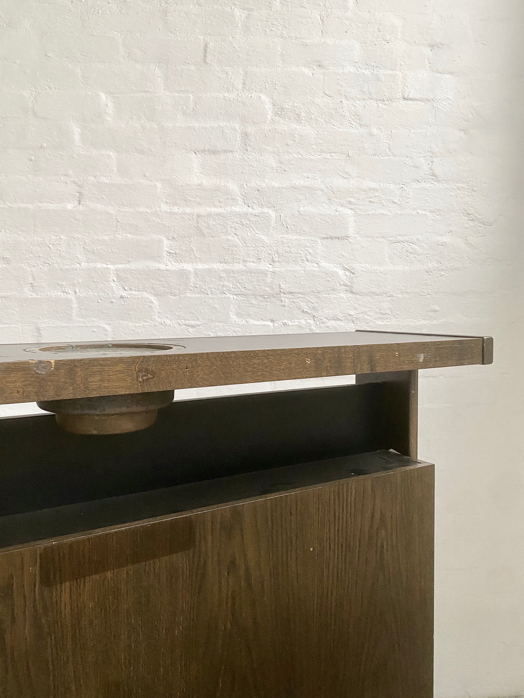 Danish Dark Oak Bar