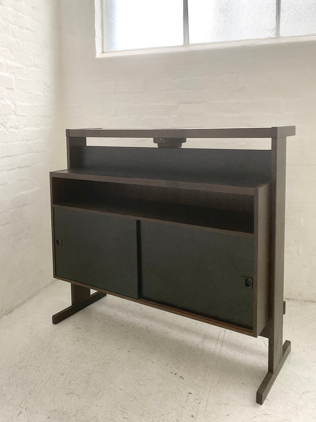 Danish Dark Oak Bar
