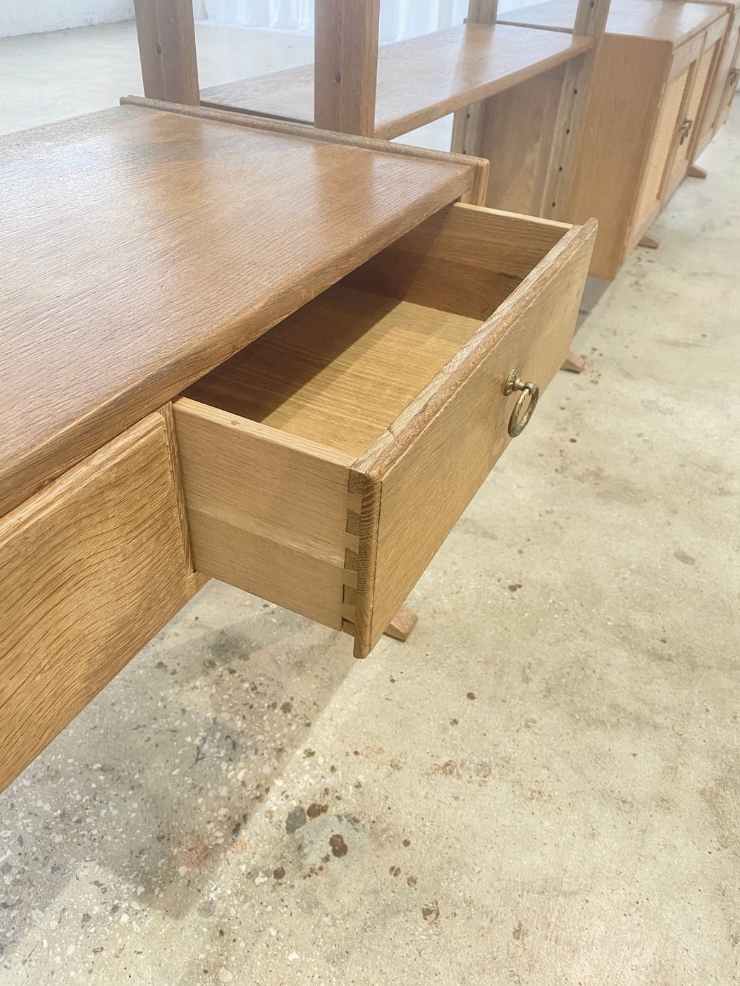 Danish Oak Wall System
