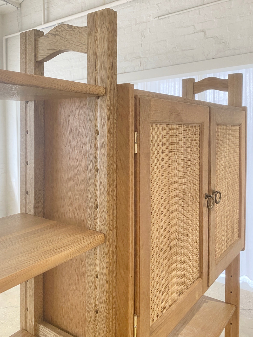 Danish Oak Wall System