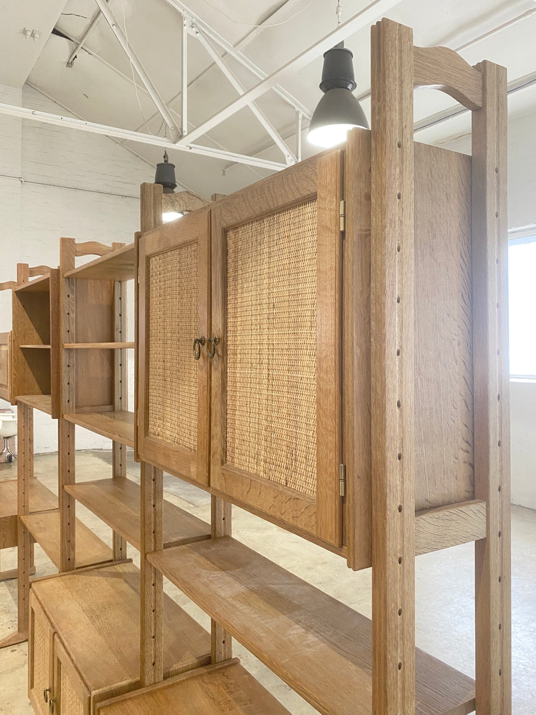 Danish Oak Wall System