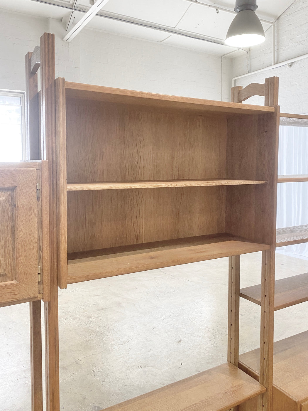Danish Oak Wall System