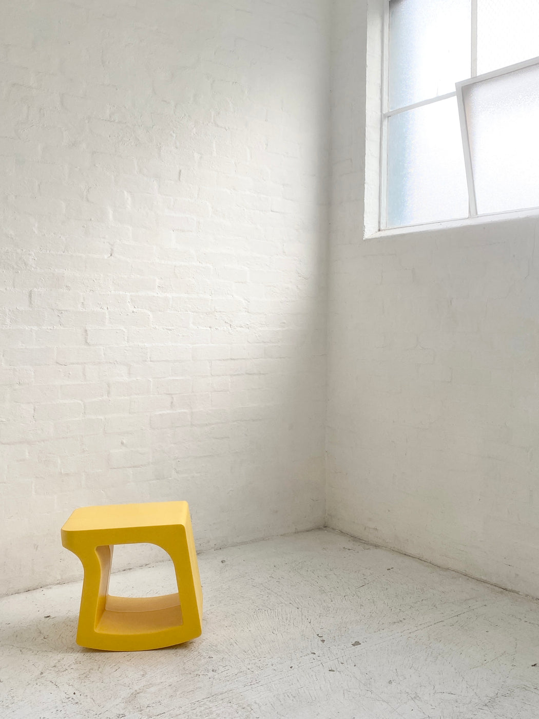 Justin Gologorsky ‘Tilt’ Stool - Yellow