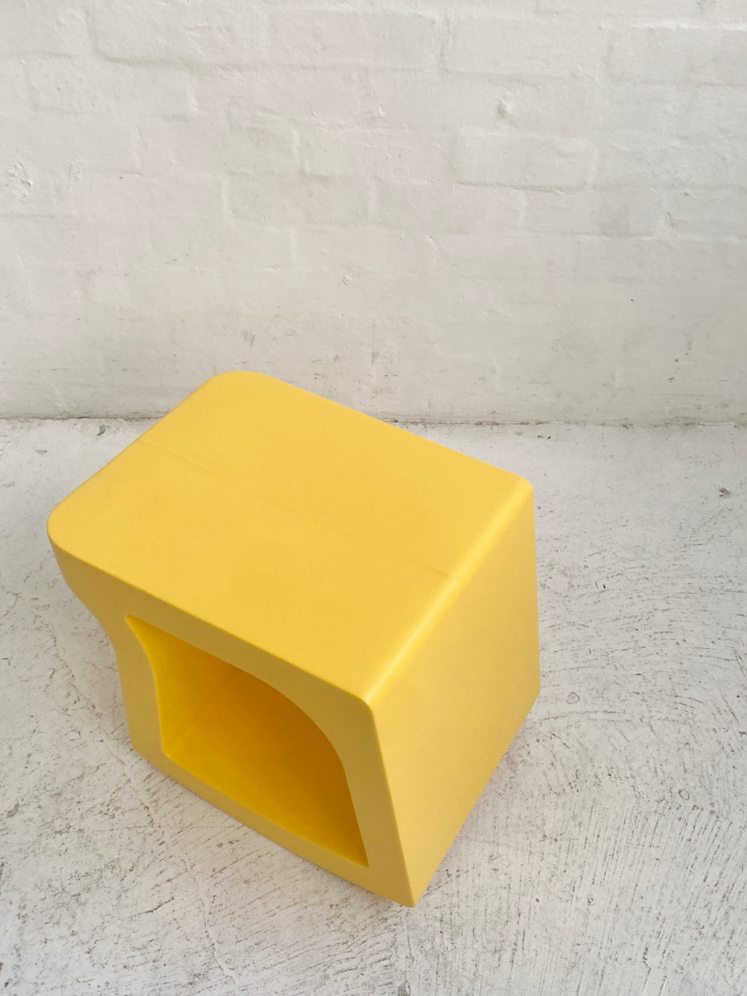 Justin Gologorsky ‘Tilt’ Stool - Yellow