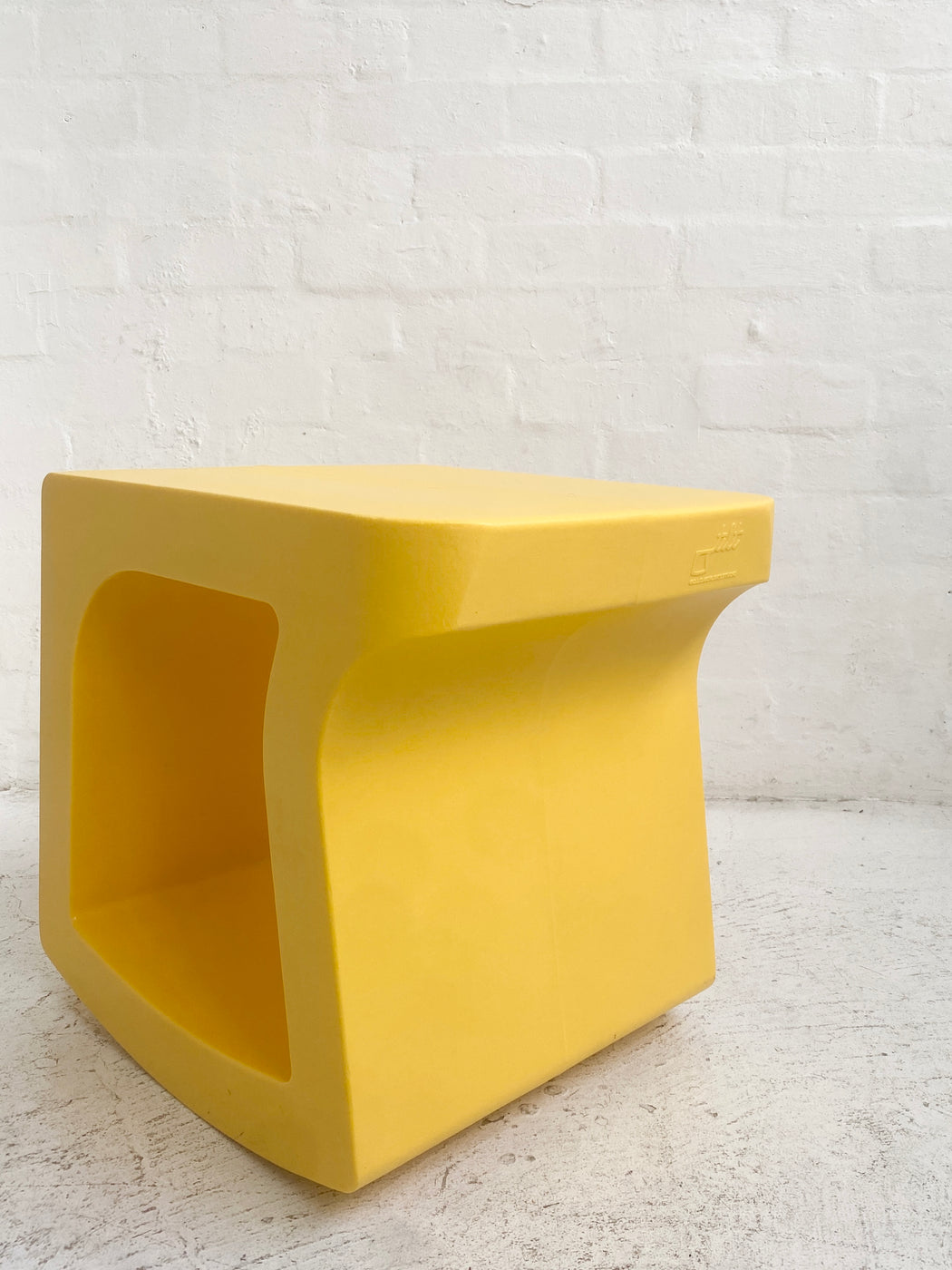 Justin Gologorsky ‘Tilt’ Stool - Yellow