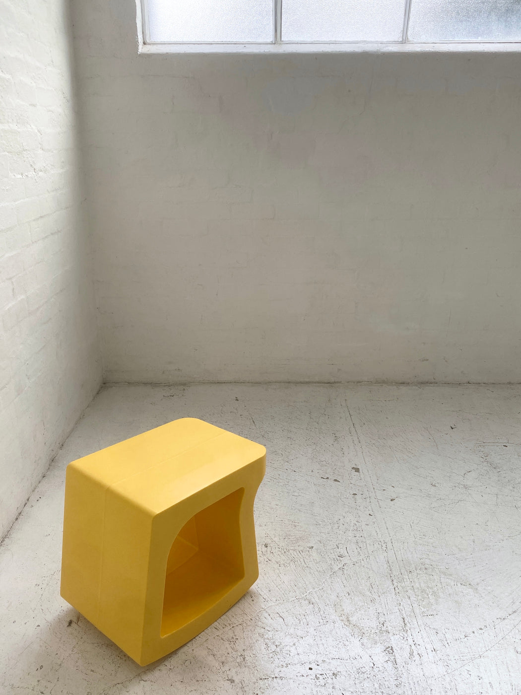 Justin Gologorsky ‘Tilt’ Stool - Yellow