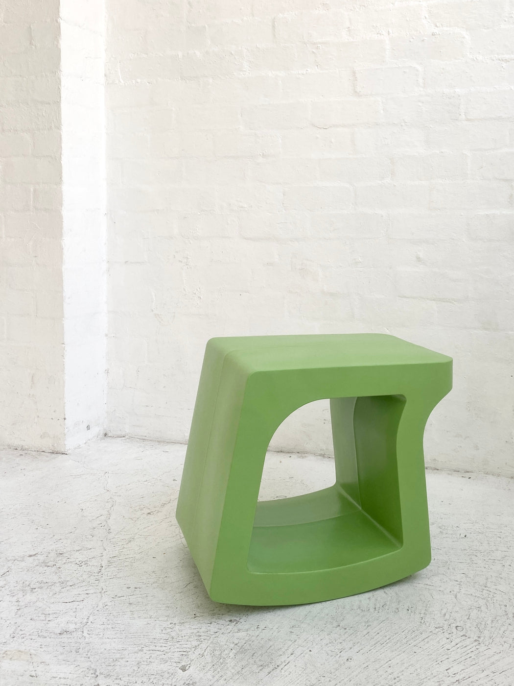 Justin Gologorsky ‘Tilt’ Stool - Green