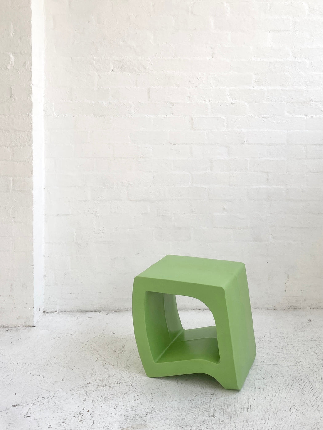 Justin Gologorsky ‘Tilt’ Stool - Green