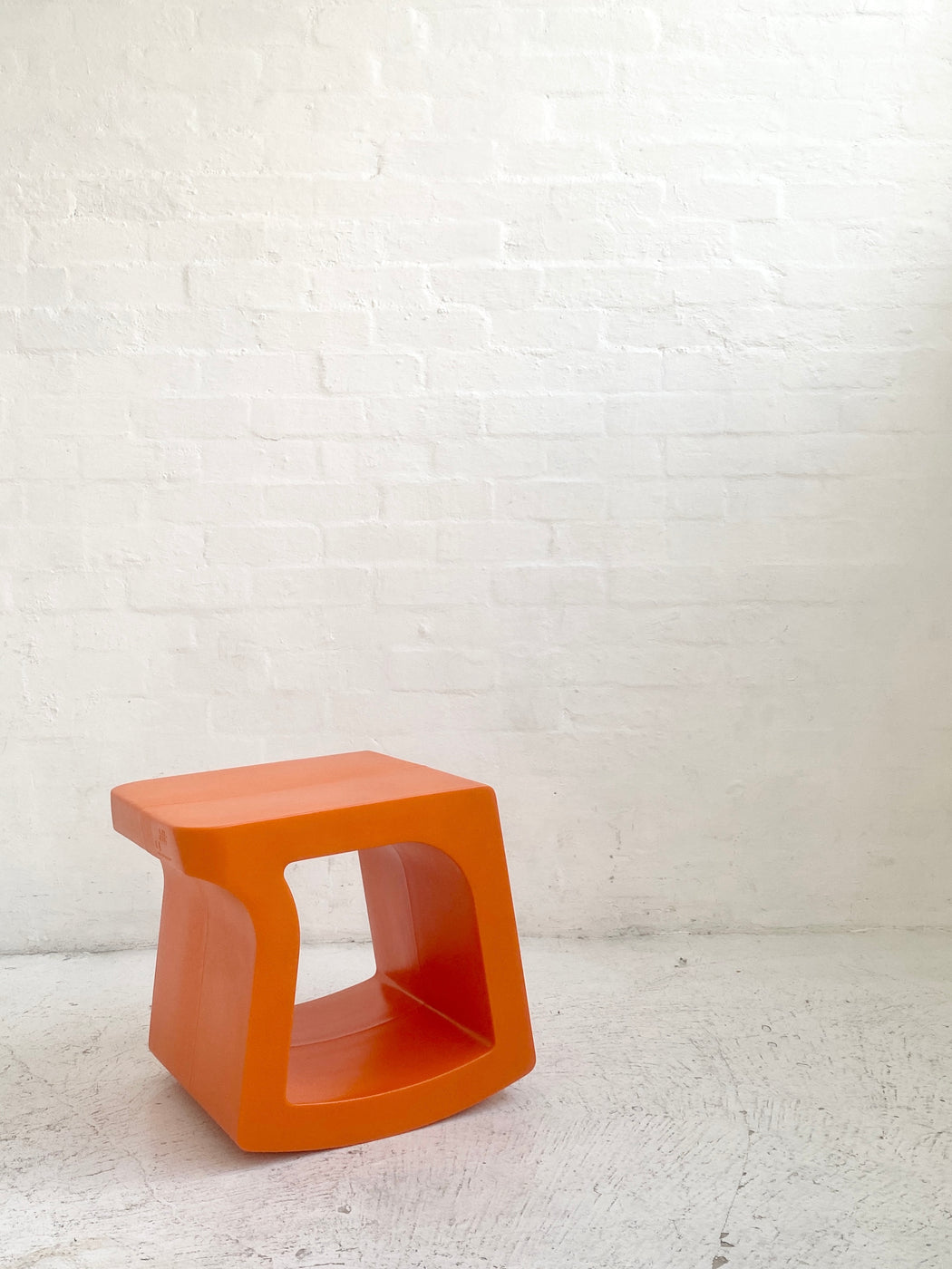 Justin Gologorsky ‘Tilt’ Stool - Orange