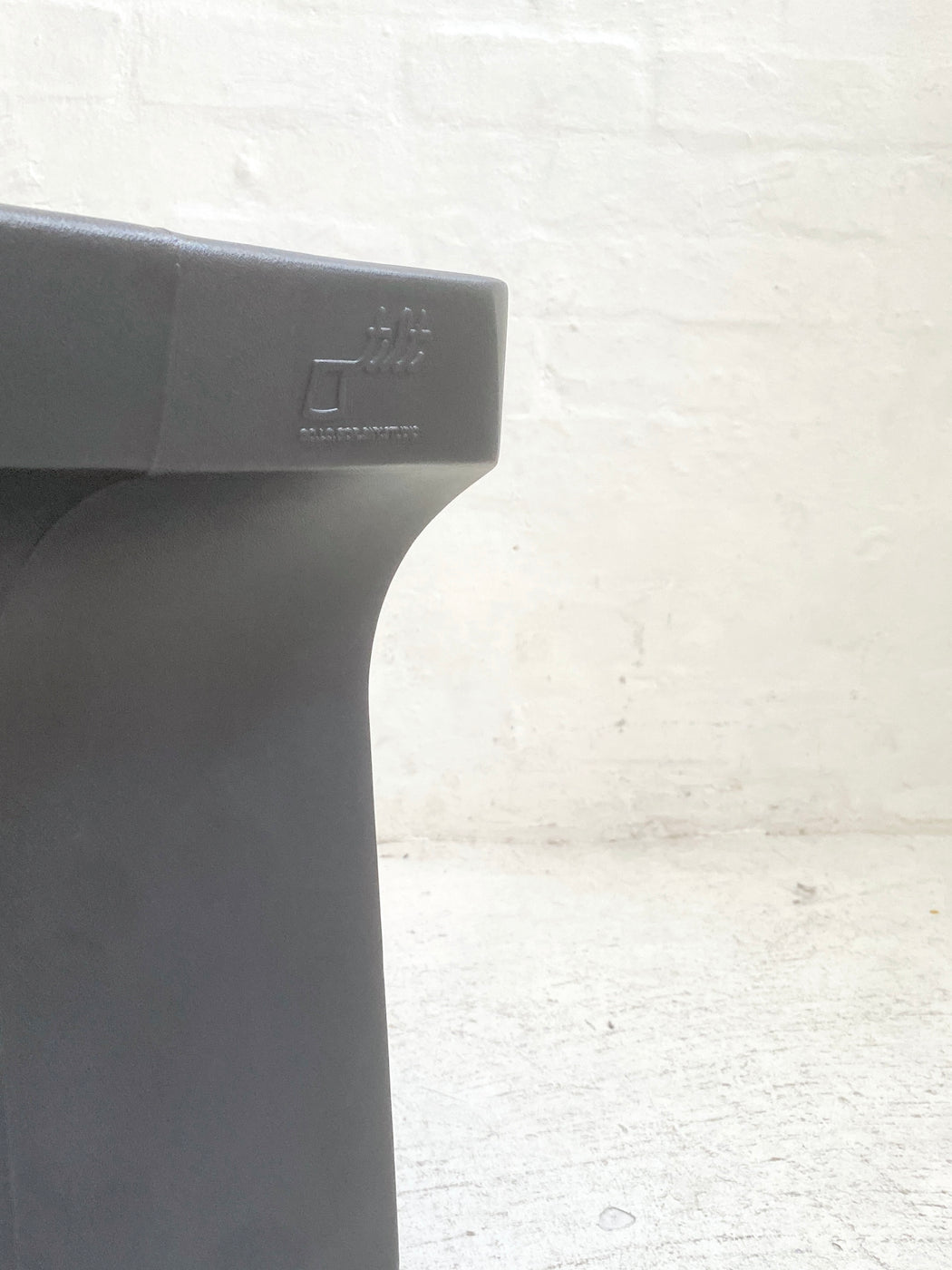 Justin Gologorsky ‘Tilt’ Stool - Grey