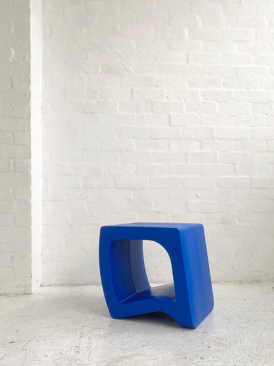 Justin Gologorsky ‘Tilt’ Stool - Blue