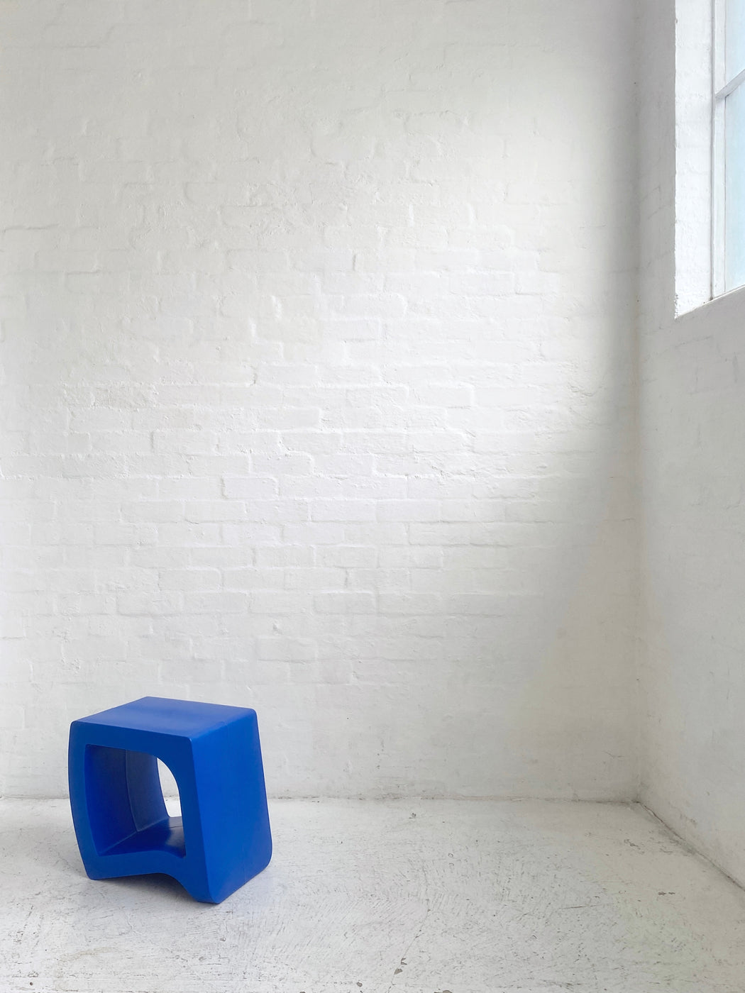 Justin Gologorsky ‘Tilt’ Stool - Blue
