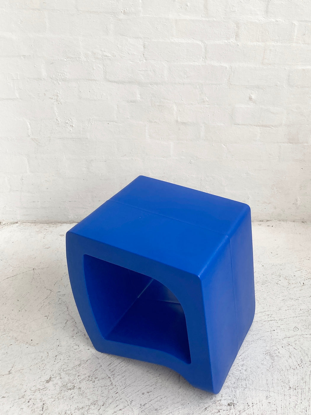Justin Gologorsky ‘Tilt’ Stool - Blue