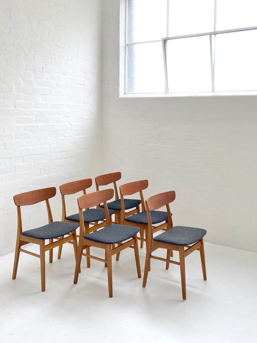 Set of Six Farstrup 'Mosbol' Dining Chairs
