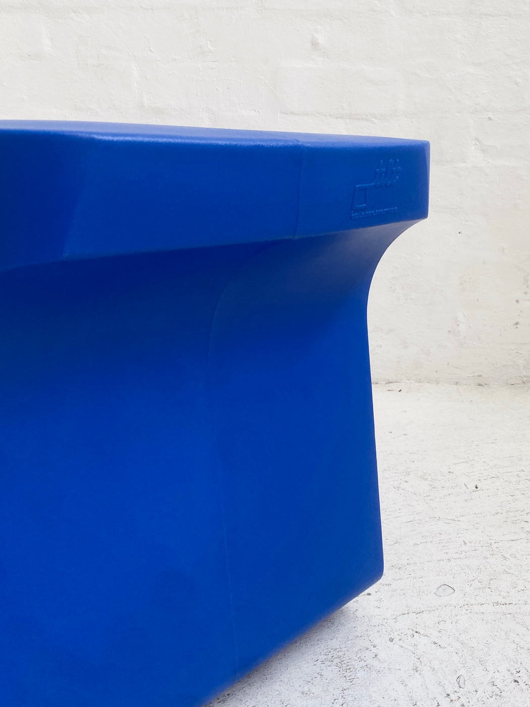Justin Gologorsky ‘Tilt’ Stool - Blue