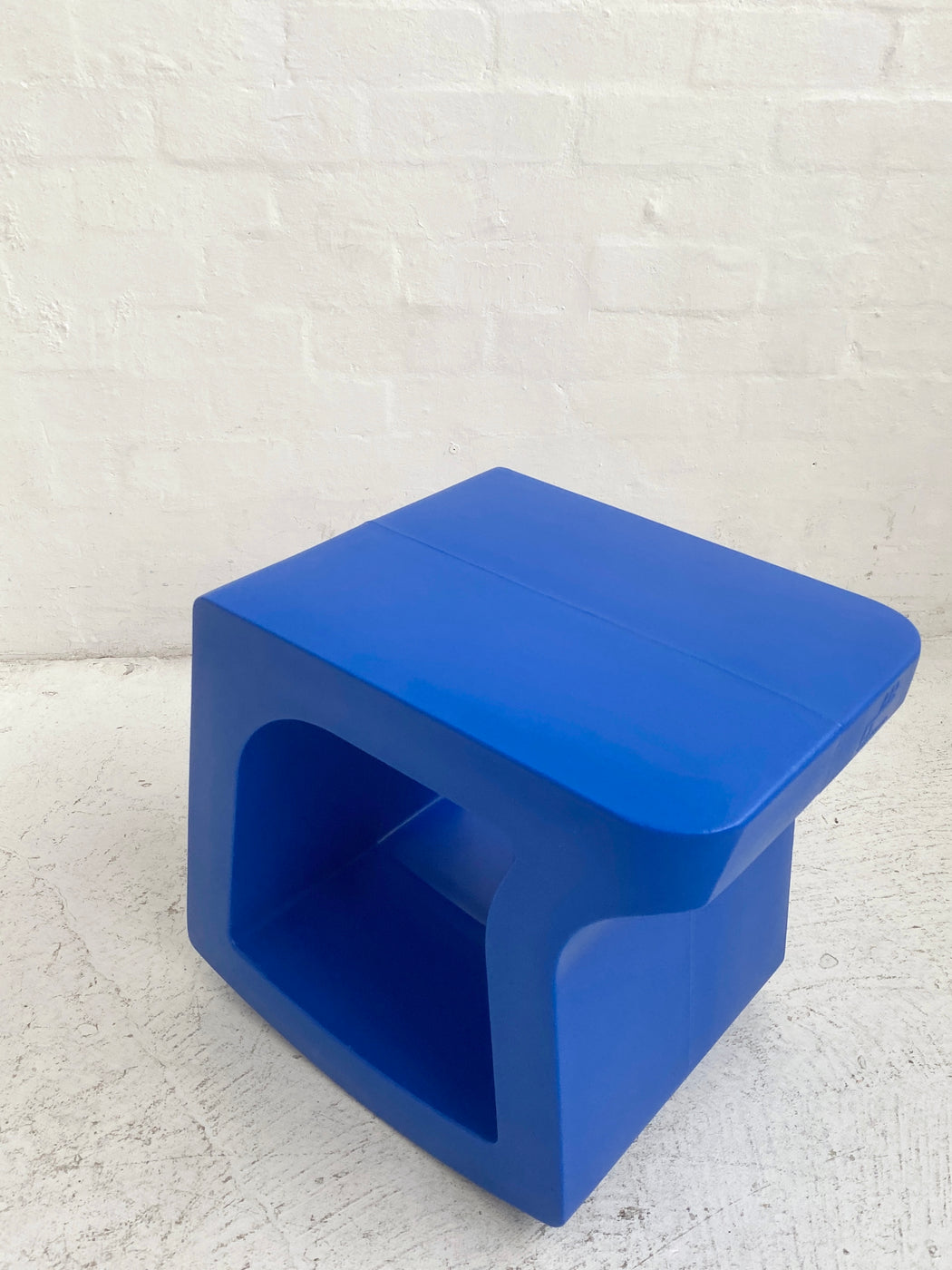 Justin Gologorsky ‘Tilt’ Stool - Blue