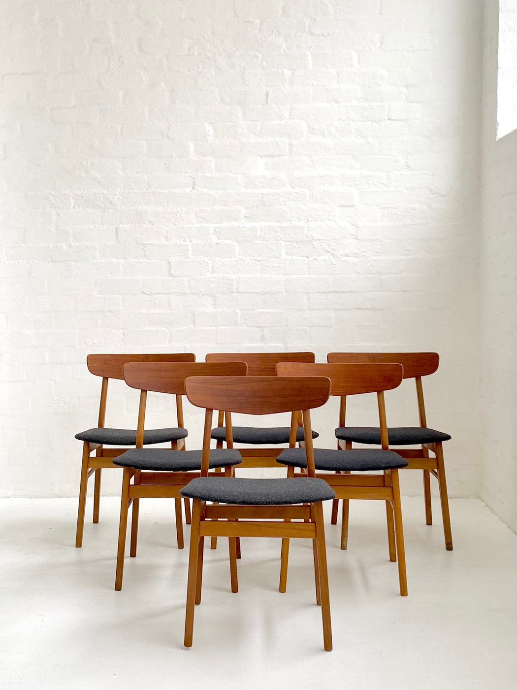Set of Six Farstrup 'Mosbol' Dining Chairs
