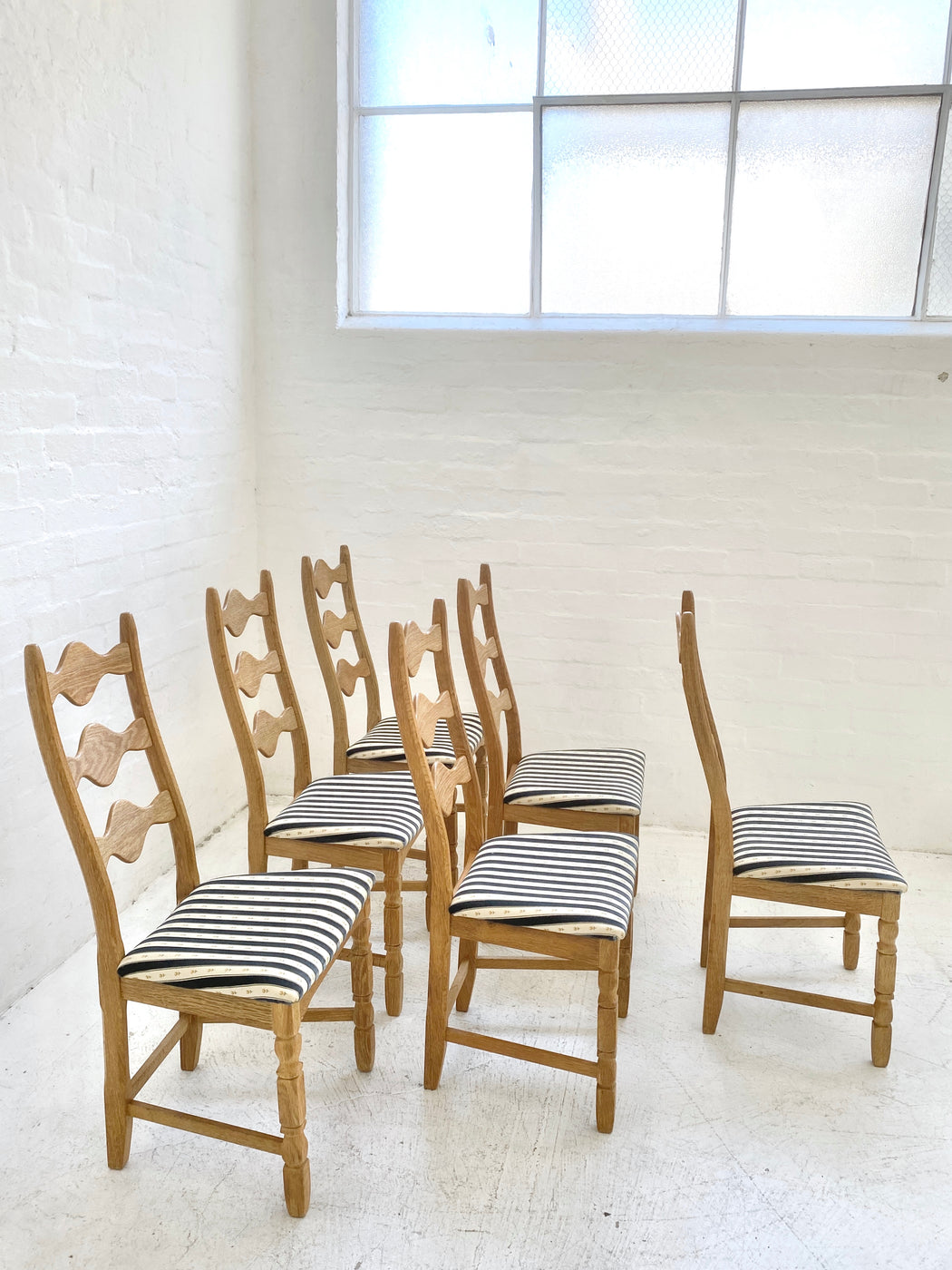 Set of six Henning Kjaernulf Chairs