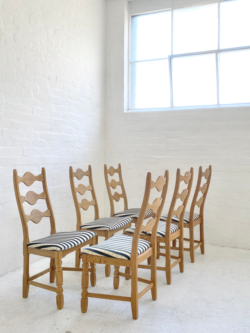 Set of six Henning Kjaernulf Chairs