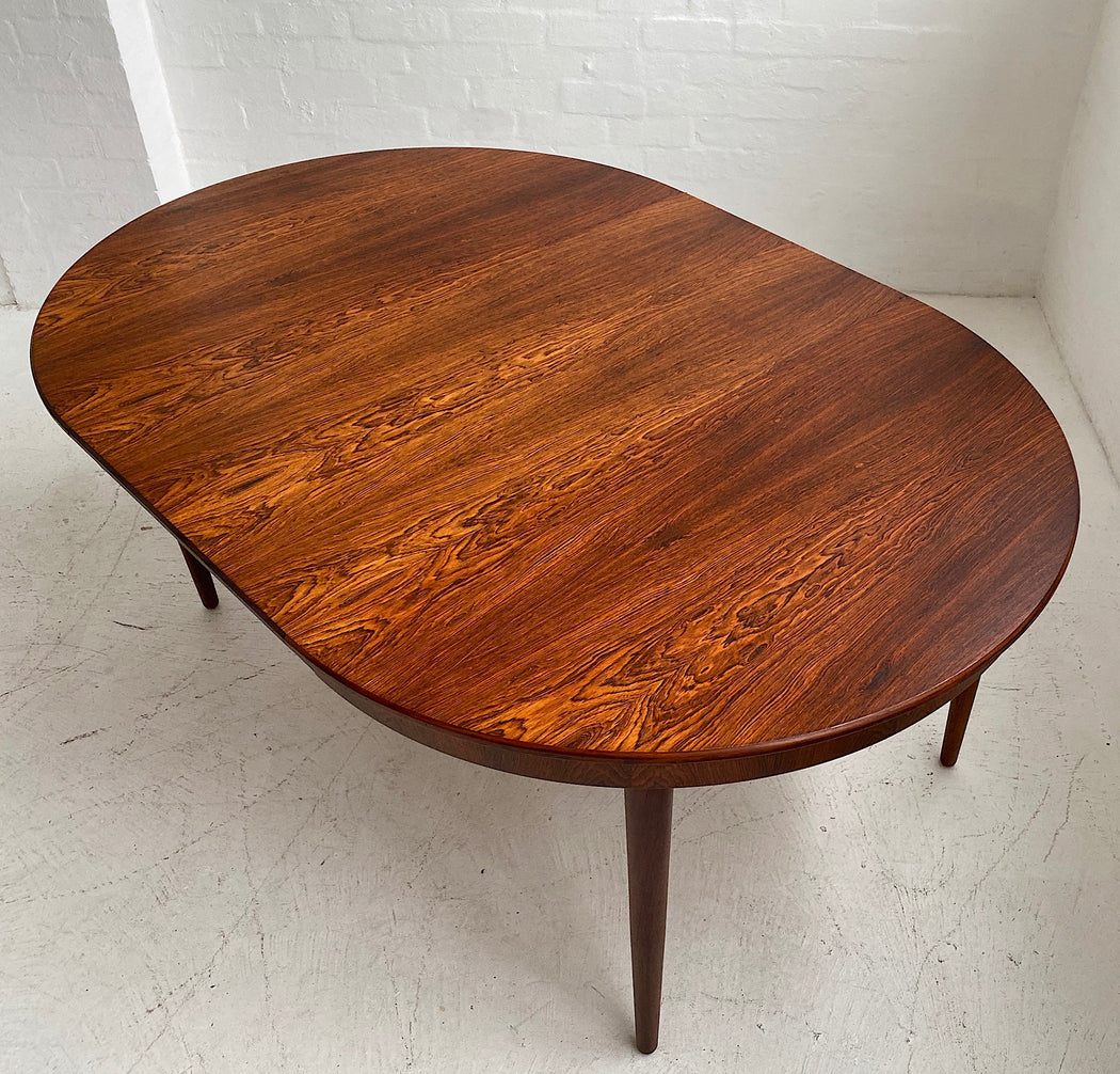 Danish Rosewood Dining Table