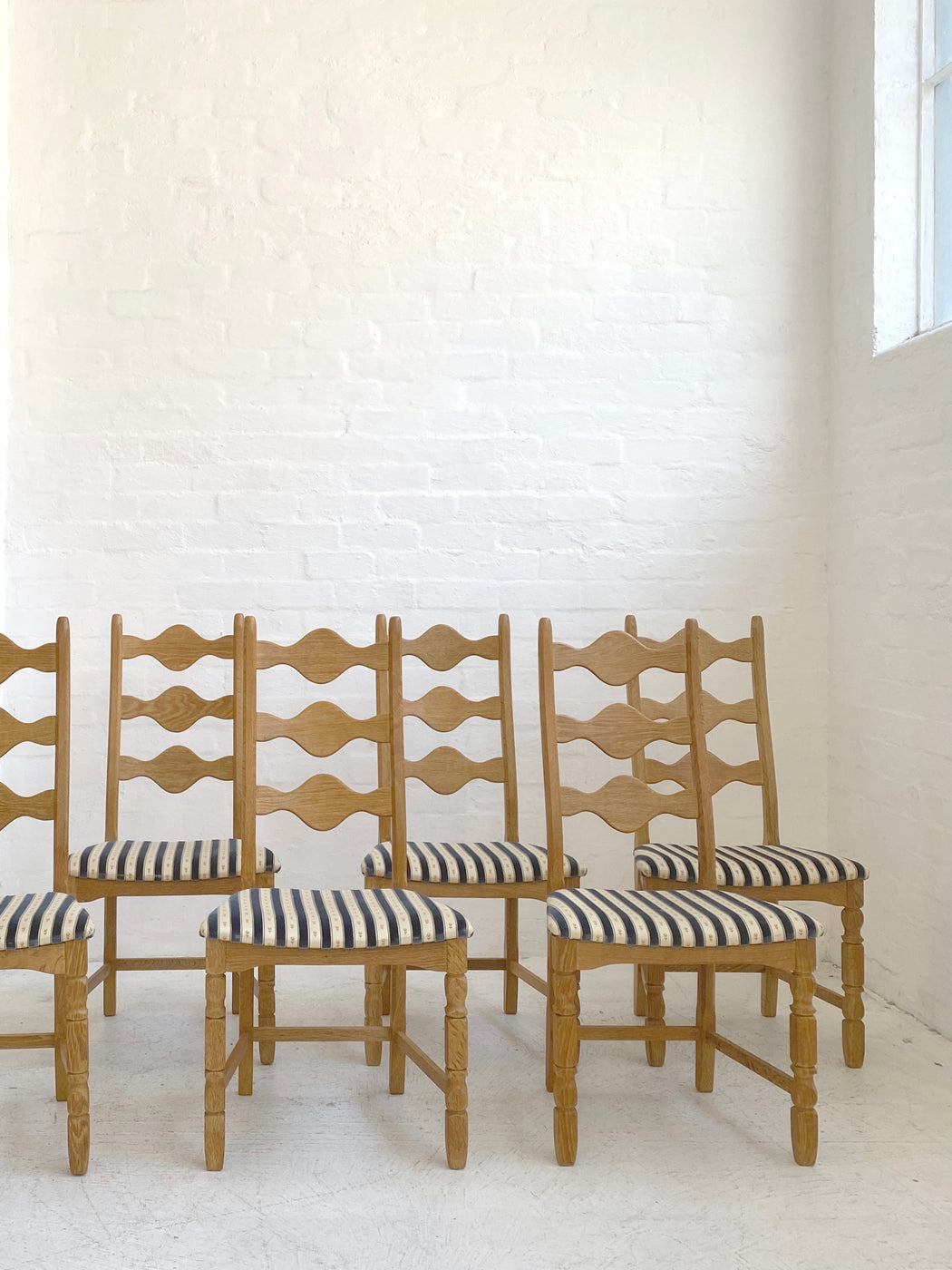 Set of six Henning Kjaernulf Chairs