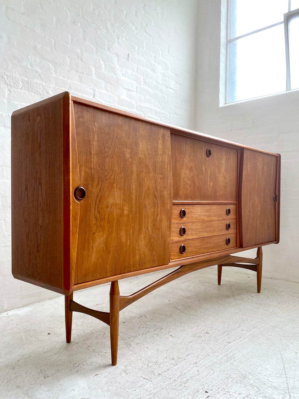 Danish Teak Highboard