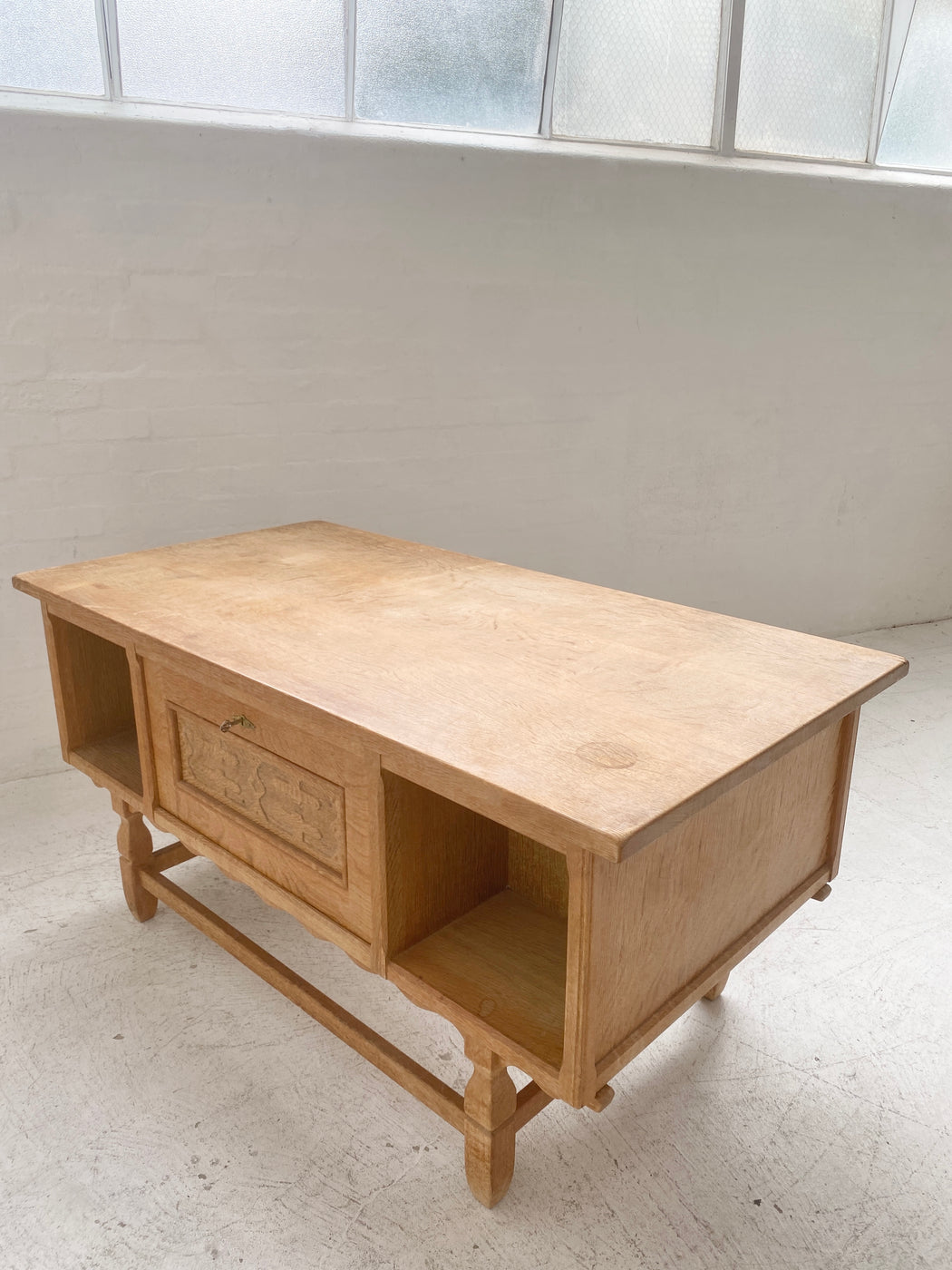 Henning Kjaernulf Solid Oak Desk