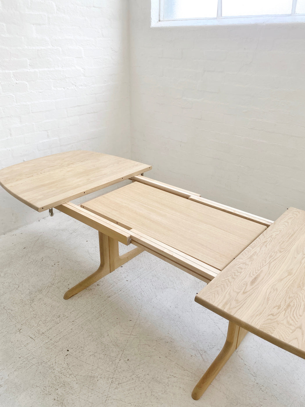 Skovby Oak Extension Dining Table