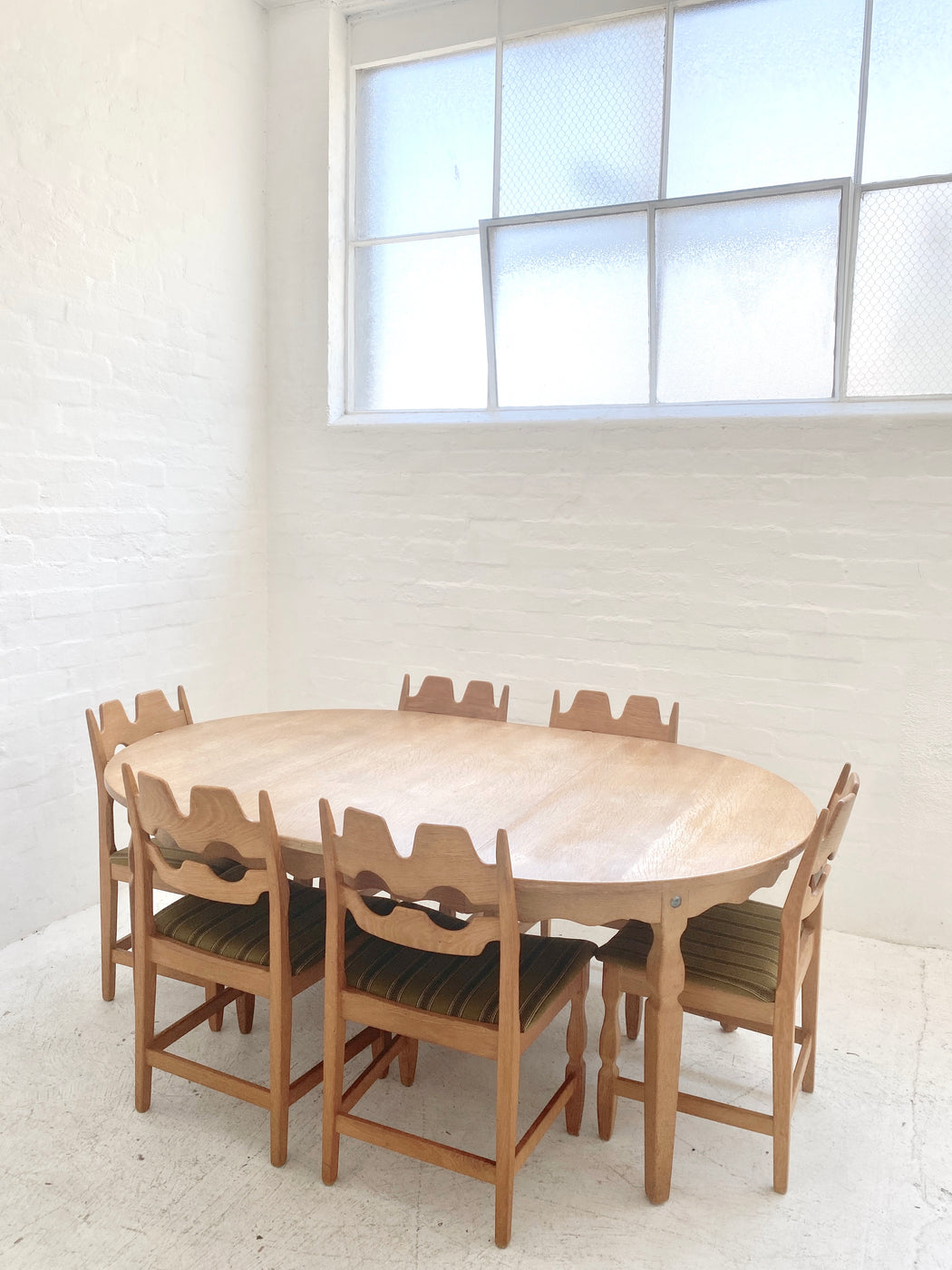 Henning Kjærnulf Oak Dining Table