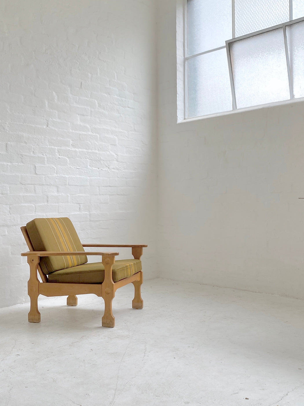 Danish Oak Easy Chair