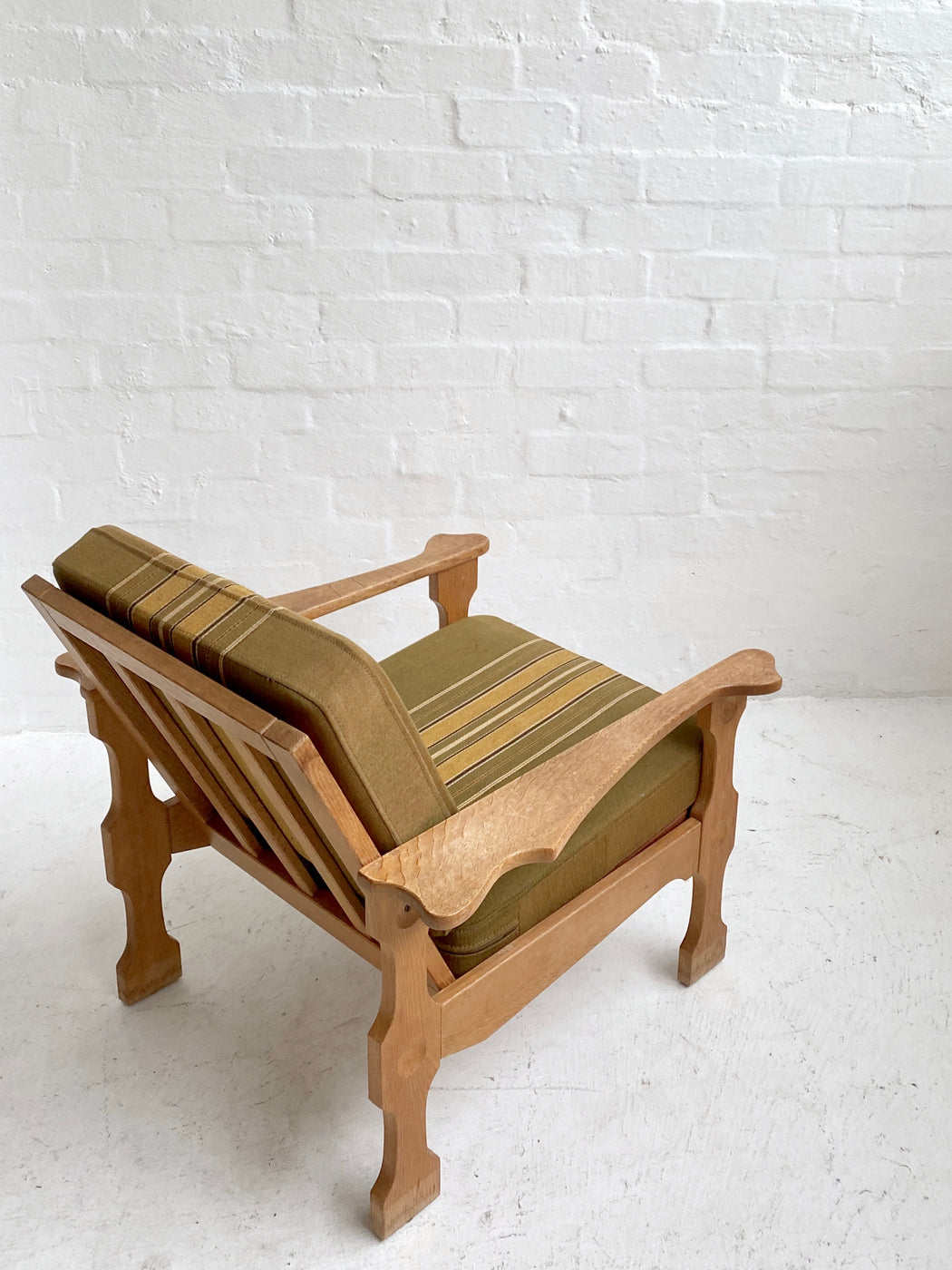 Danish Oak Easy Chair
