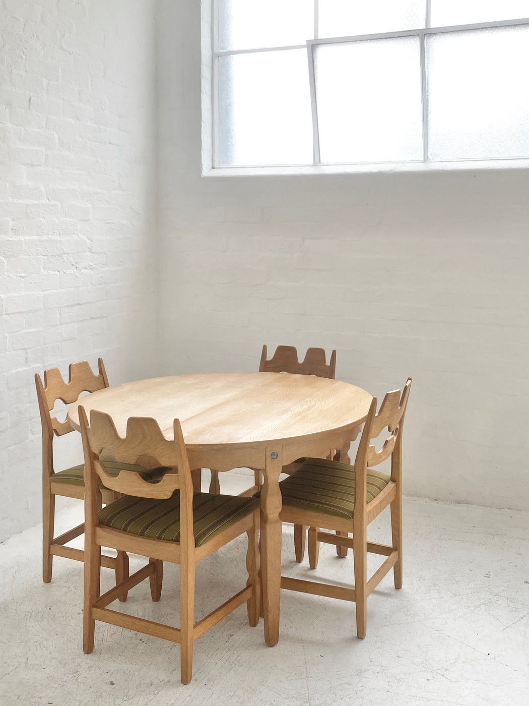 Henning Kjærnulf Oak Dining Table