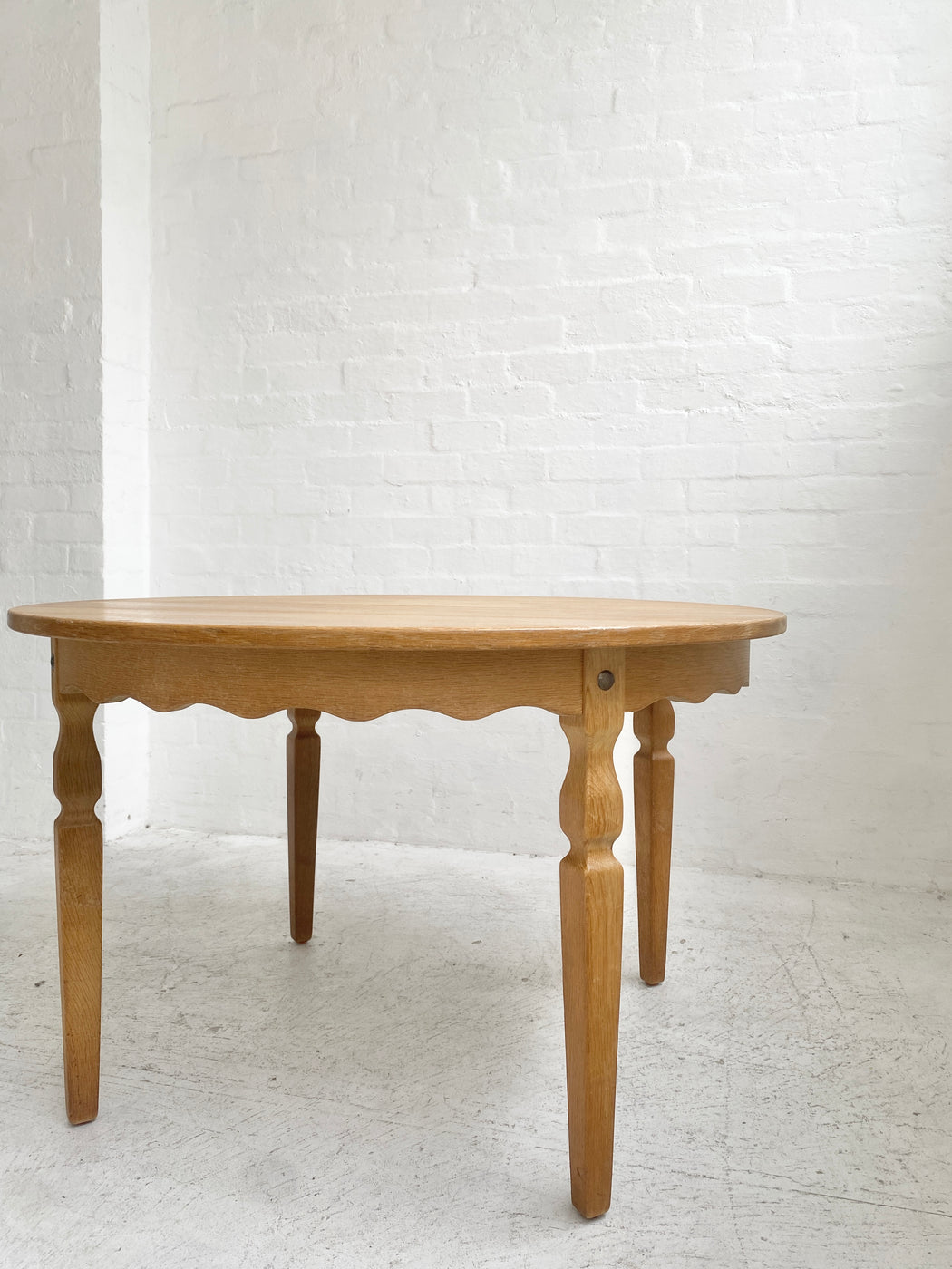 Henning Kjærnulf Oak Dining Table